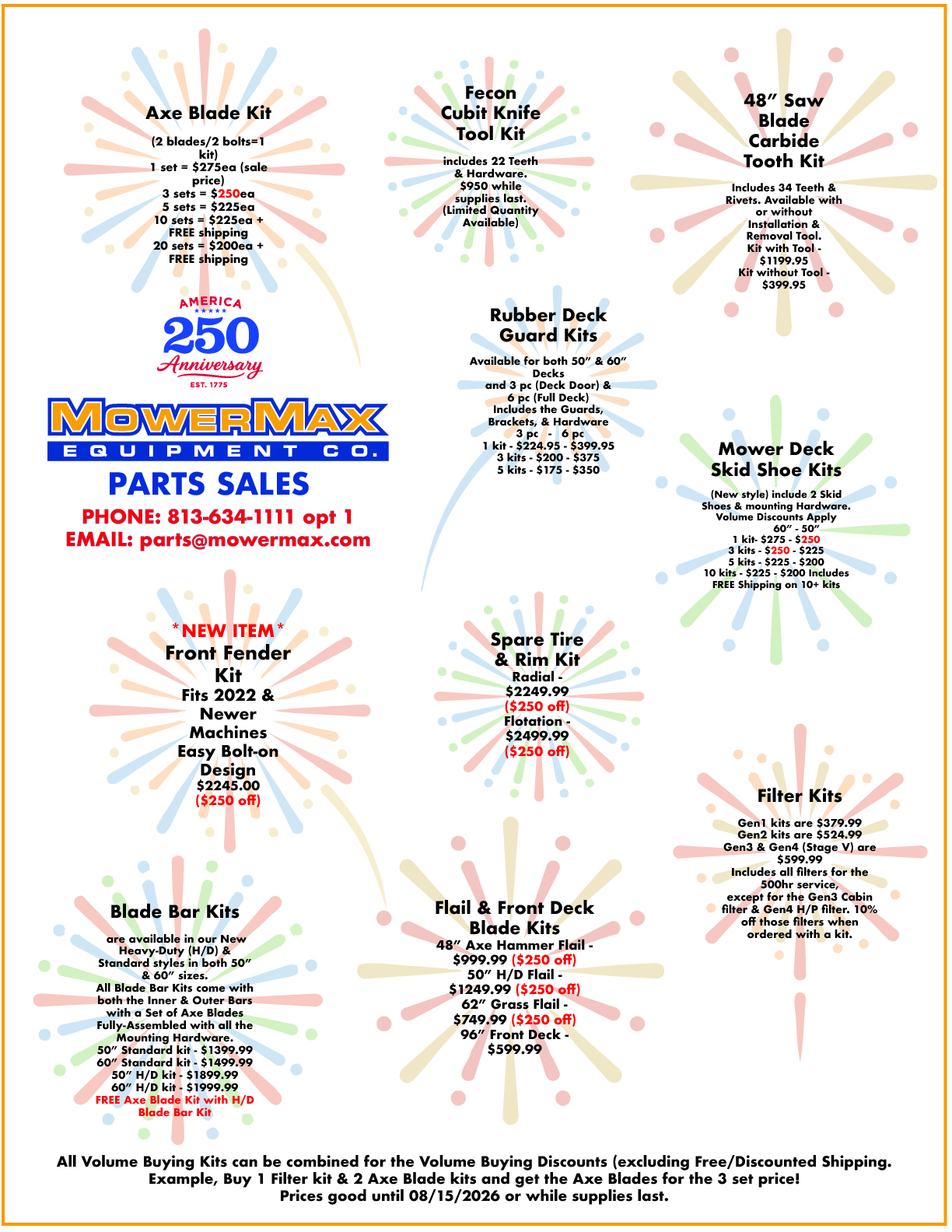 MowerMax 4th of July BACK BIG-100