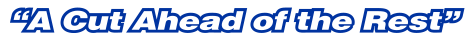 MowerMax _A cut ahead of the rest_ logo