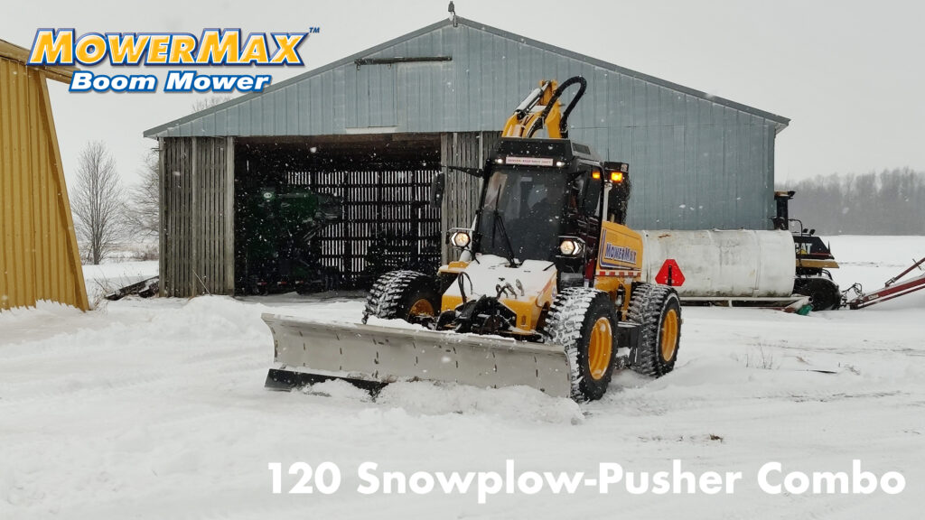 120 snowplow pusher combo Thumbnail